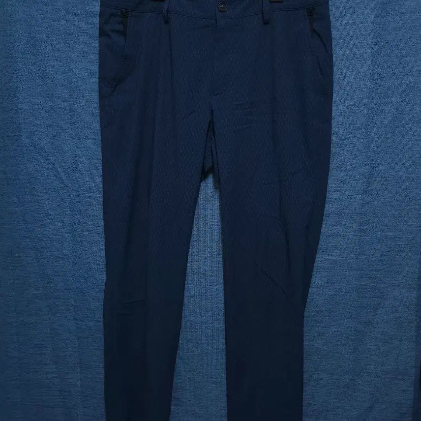 [BUNJANG] JDX Golf Men's Navy Pattern Dress Pants / JDX골프  남성 정장 바지 네이비 패턴