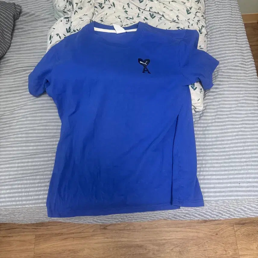 [BUNJANG] Amiri Puma Blue T-Shirt / 아미리 퓨마 블루 티셔츠