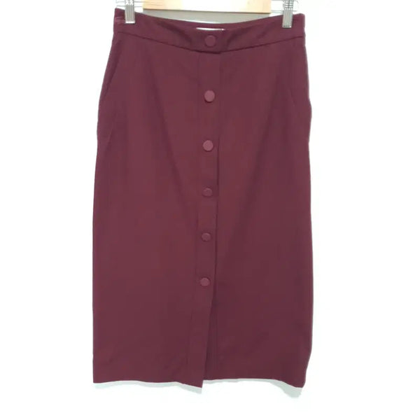 [BUNJANG] Lacoste Point Button Midi Skirt / 라코스테 포인트 버튼 미디 스커트 36_i3948