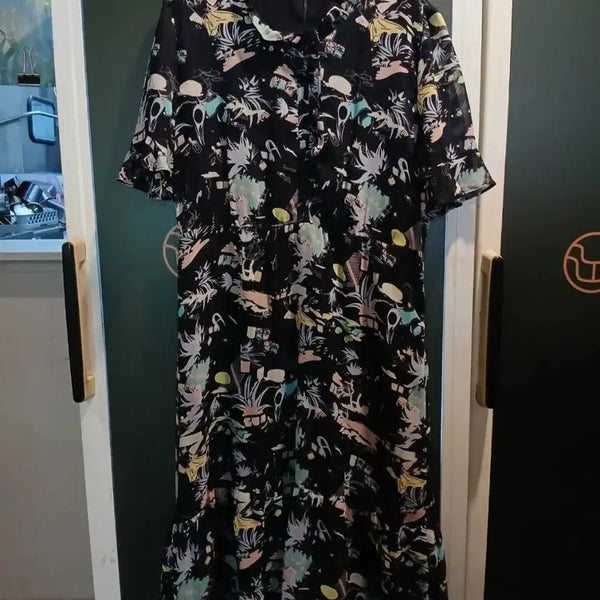 [BUNJANG] THE IZZAT Chiffon Long Dress / 더아이잗 쉬폰롱원피스