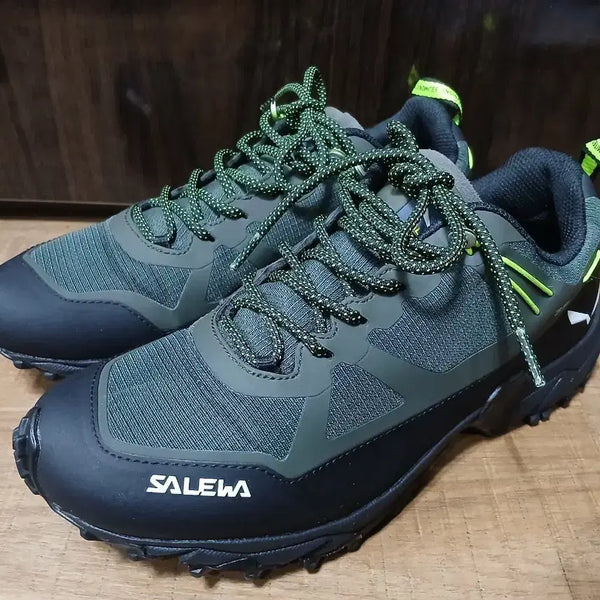 [BUNJANG] Salewa Ultra Air M Trekking Shoes Green/Black / 살레와 등산화 트레킹화 그린/블랙