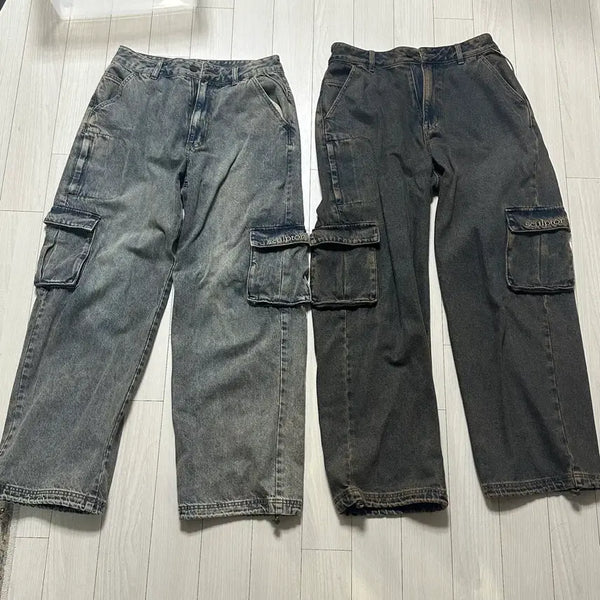 [BUNJANG] Sculptor Cargo Jogger Pants (Vintage Tint, Brown) / 스컬프터 카고 조거팬츠 M (빈티지 틴트, 브라운)
