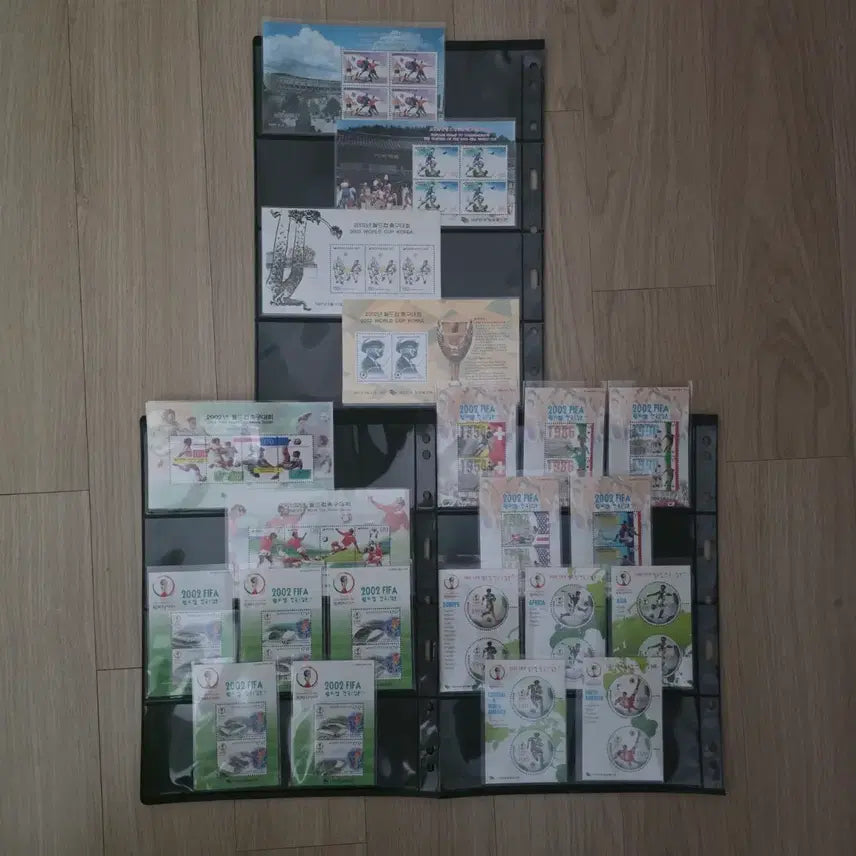 [BUNJANG] 2002 FIFA World Cup Related Stamp Sheet Set (21 Types) / (우표) 2002월드컵 관련 시트 21종 풀세트