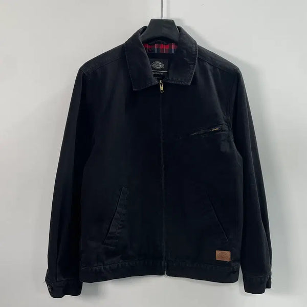 [BUNJANG] Dickies Black Denim Work Jacket / 디키즈 흑청 데님 워크자켓 (on.1233)