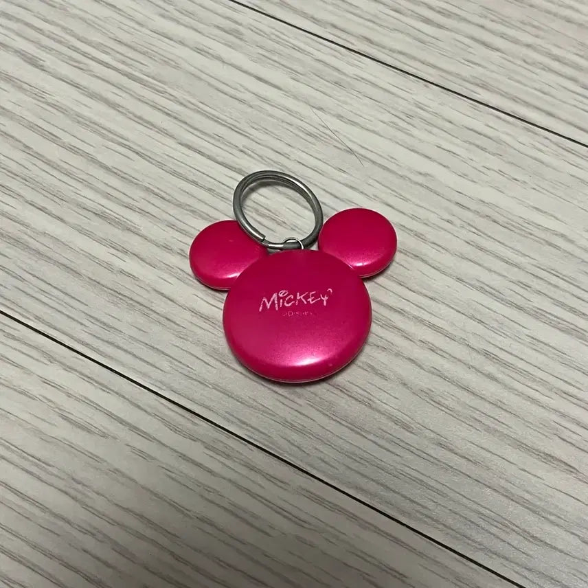 [BUNJANG] Mickey Mouse Classic Pink Transpo Card Keyring / 미키 교통카드 핑크 고전 키링 마이비