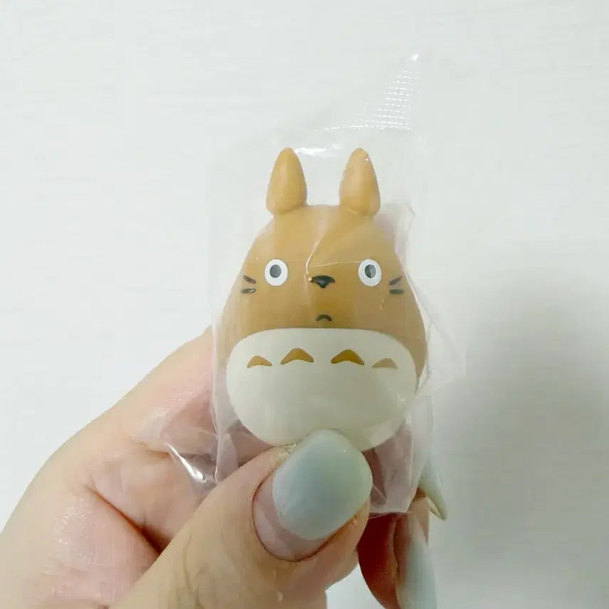 [BUNJANG] Ghibli My Neighbor Totoro Otoki Figure Orange Brown / 지브리 토토로 오뚝이 피규어 주황 브라운