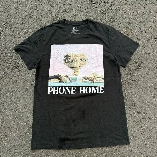 [BUNJANG] Vintage E.T. Phone Home Graphic T-Shirt / [빈티지] E.T. Phone Home T-Shirt