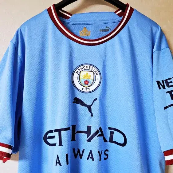 [BUNJANG] Manchester City 2022-23 Haaland Replica Jersey (Overseas L) / 맨체스터 시티 2022-23시즌  홀란드 레플리 유니폼 해외L  MYR