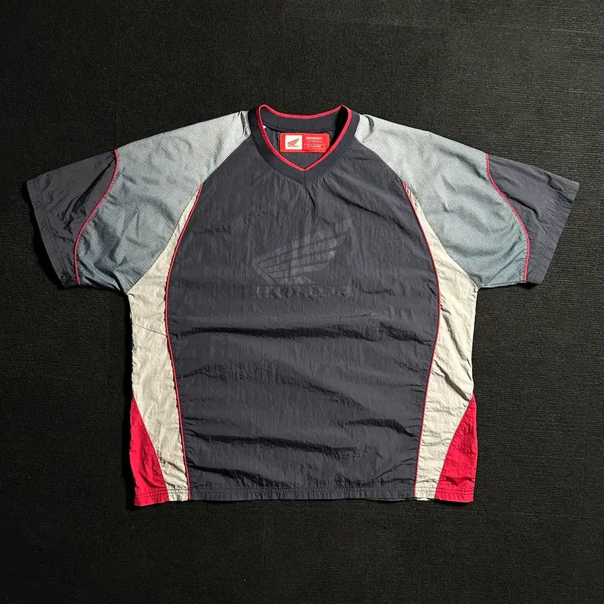 [BUNJANG] Honda Speed Track Nylon Short Sleeve T-Shirt XL / 혼다 스피드 트랙 나일론 반팔티셔츠