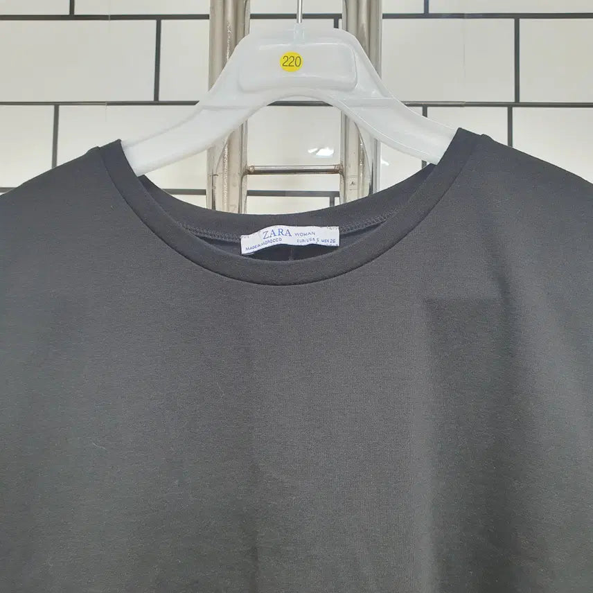 [BUNJANG] Cotton Short Sleeve Dress / 노-220 면 반팔 원피스