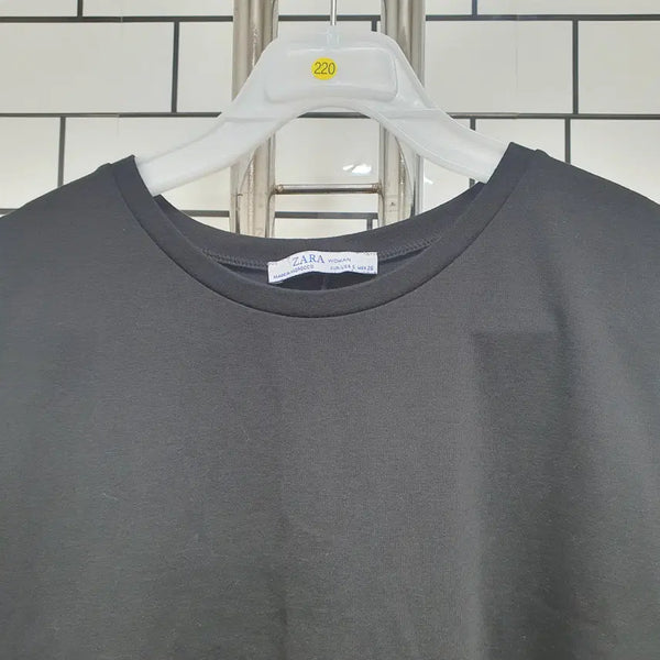 [BUNJANG] Cotton Short Sleeve Dress / 노-220 면 반팔 원피스