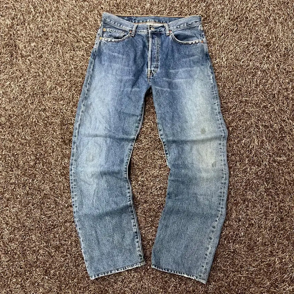 [BUNJANG] Levi's 501 Washed Denim Pants / 33 리바이스 501 워싱 데님 팬츠