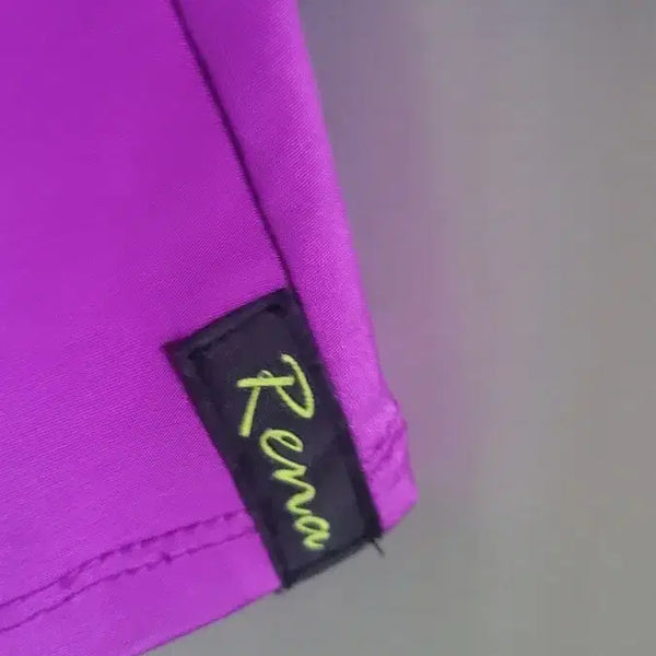 [BUNJANG] Alemana Dancewear Purple 'Rena' Logo Design / 알레마나댄스복