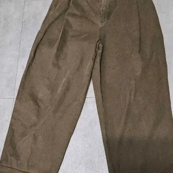 [BUNJANG] Hideout Brown Wide Pants S / 하이드아웃 브라운와이드 팬츠 S