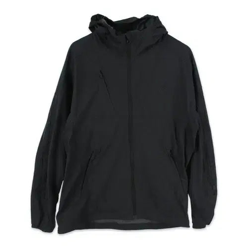 [BUNJANG] Adidas Men's Logo Hooded Zip-Up Windbreaker Jacket / 아디다스 (MEN - L) 로고 후드집업 바람막이
