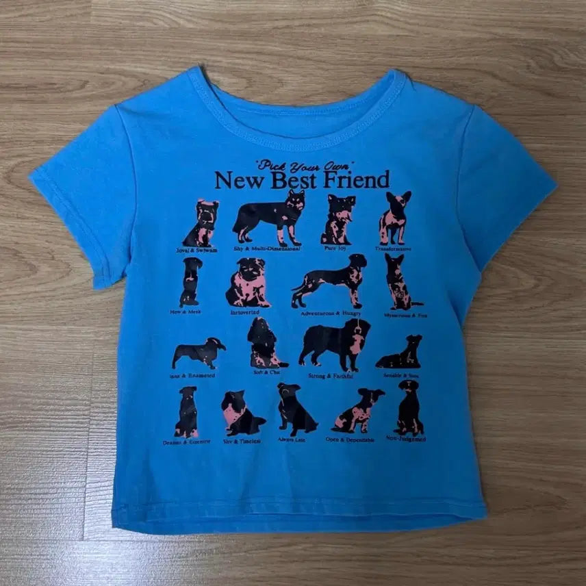 [BUNJANG] Urban Outfitters Cropped T-Shirt / 어반아웃피터스 반팔