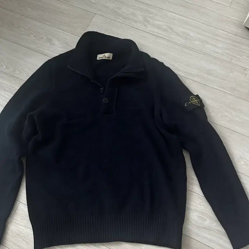 [BUNJANG] Stone Island Knit Navy / 스톤아일랜드 니트 네이비