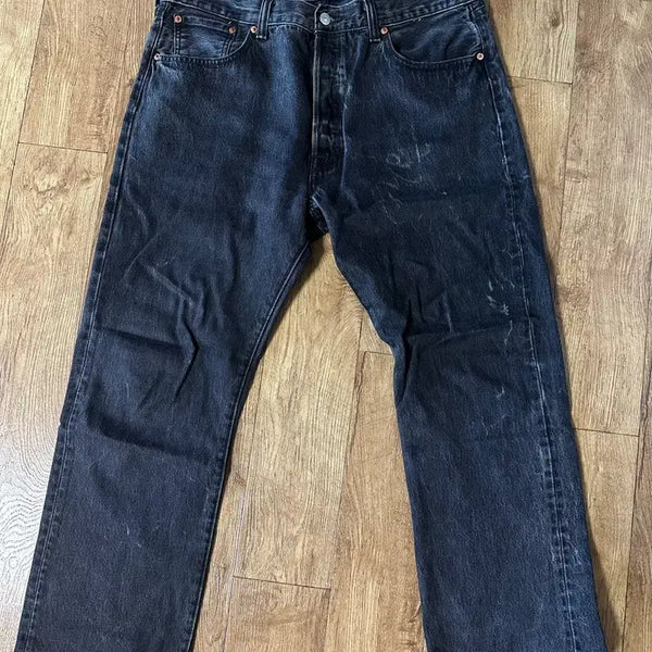 [BUNJANG] Levi's 501 Black Denim Jeans / 00s 리바이스 501 흑청