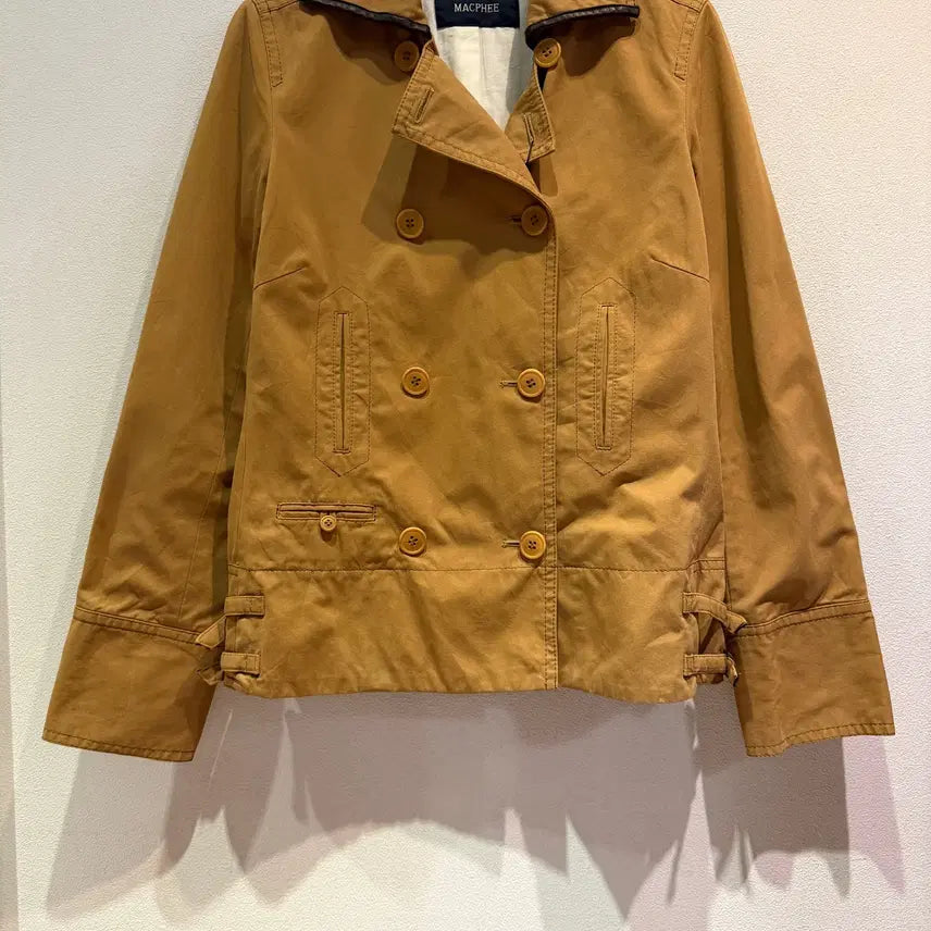 [BUNJANG] MACPHEE Double Breasted Cotton Jacket / MACPHEE Tomorrowland Double Jacket