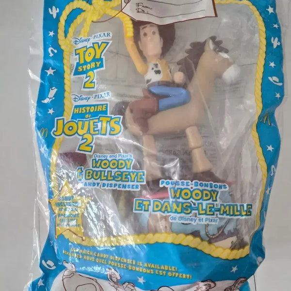 [BUNJANG] Toy Story Woody & Bullseye Candy Dispenser McDonald's Happy Meal Exclusive / 토이스토리 디스펜서