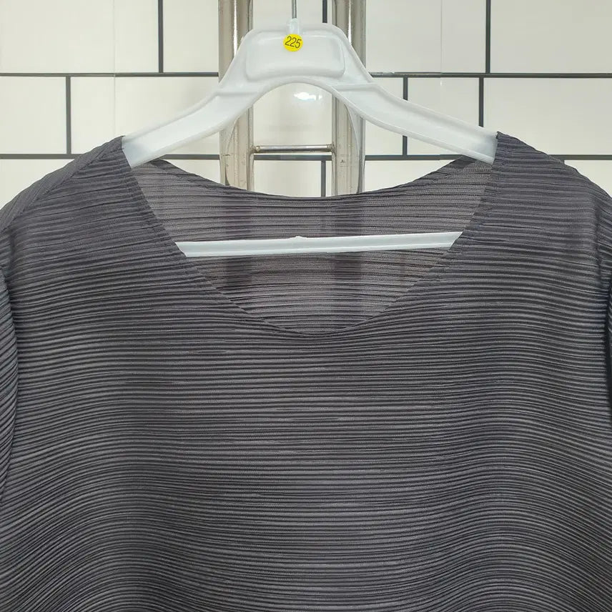 [BUNJANG] Pleated T-Shirt / 노-225 플리츠 티셔츠