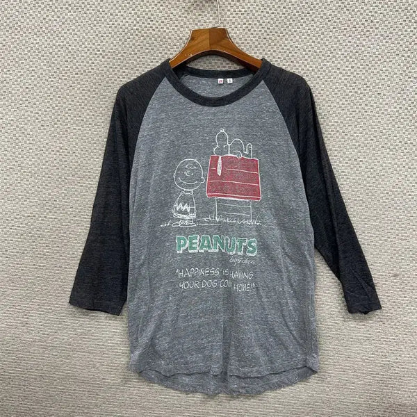 [BUNJANG] Uniqlo Long Sleeve T-Shirt M / 유니클로 롱슬리브 긴팔티 M D08439