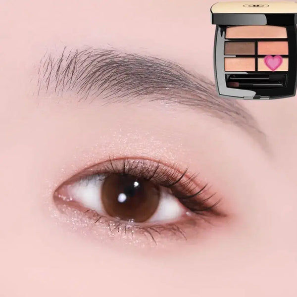 [BUNJANG] Chanel Les Beiges Eyeshadow Palette Warm + Estee Lauder Foundation Brush / 샤넬 레 베쥬 아이섀도우 팔레트 웜 + 에스티로더 파운데이션 브러쉬