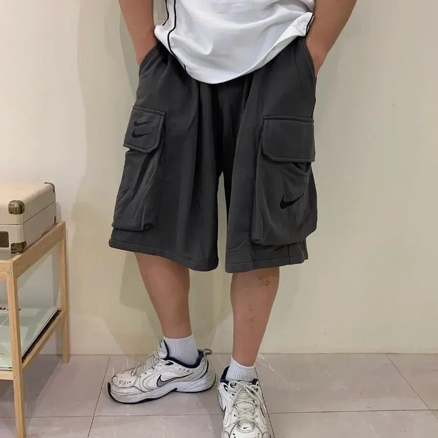 [BUNJANG] Bermuda Big Cargo Pants / 버뮤다 빅카고팬츠