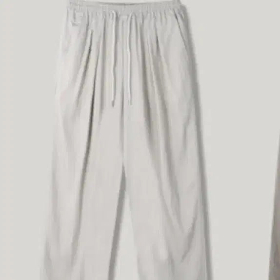 [BUNJANG] DEEF HOUSE Cotton Banding Wide Pants / DEEF HOUSE 코튼 밴딩 와이드 팬츠