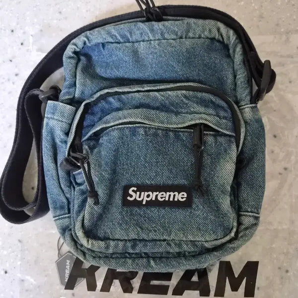 [BUNJANG] Supreme Denim Crossbody Bag / 슈프림 데님 크로스백 팔아요