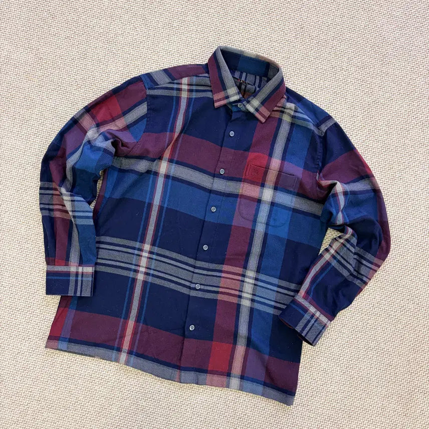 [BUNJANG] Daks Pocket Long Sleeve Shirt 0713D2 / 100 닥스 포켓 긴팔 셔츠 0713D2