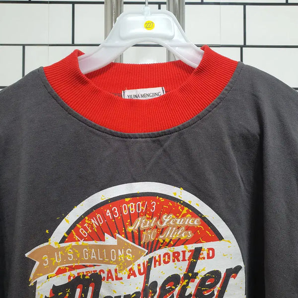 [BUNJANG] Long Sleeve Printed T-Shirt / 노-227 긴팔 프린팅 티셔츠