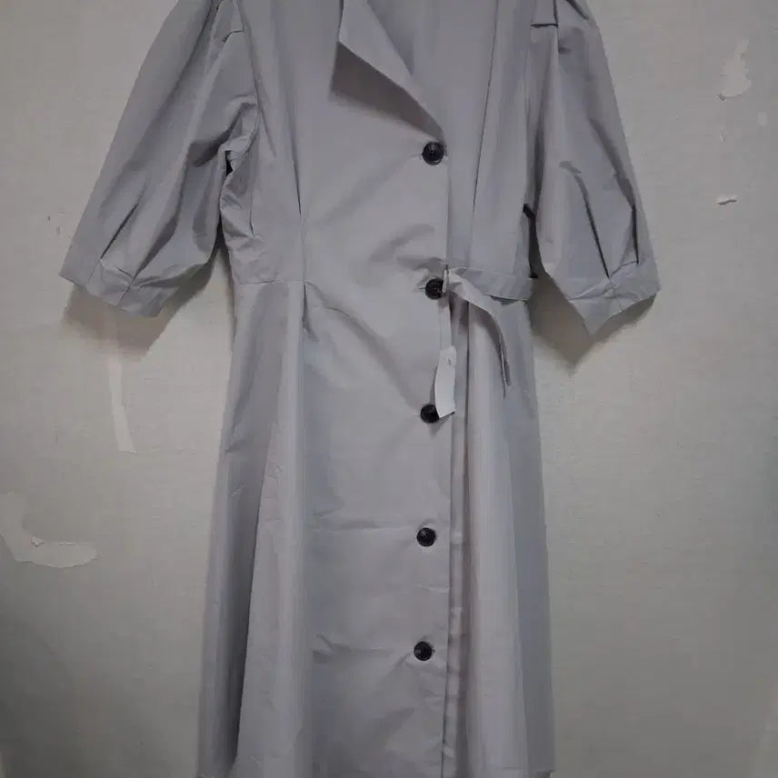 [BUNJANG] Puff Sleeve Trench Coat - Size S / 퍼프소매  트렌치코트 S