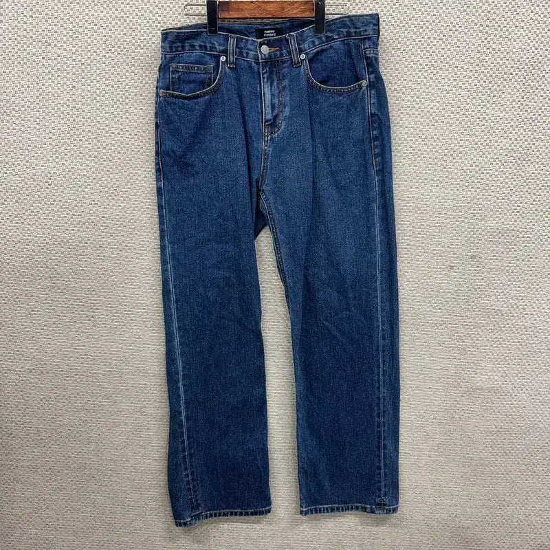 [BUNJANG] Musinsa Standard Denim Jeans 33 Inch D08563 / 무신사스탠다드 데님 청바지 33인치 D08563