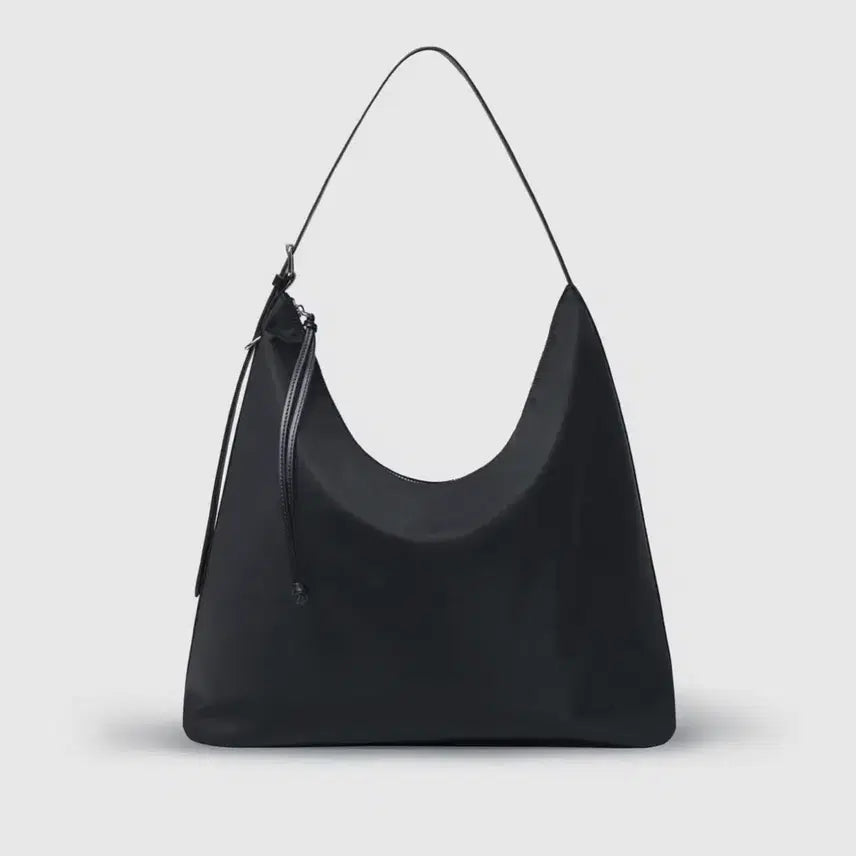 [BUNJANG] Musinsa Nylon Slouch Shoulder Bag Black / 무신사 나일론 슬라우치 숄더백 블랙
