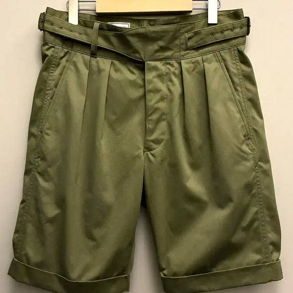 [BUNJANG] SOUNDMAN Gurkha Shorts Military Bermuda Pants Olive Khaki / (L/40)사운드맨 밀리터리 구르카쇼츠 버뮤다팬츠 올리브카키