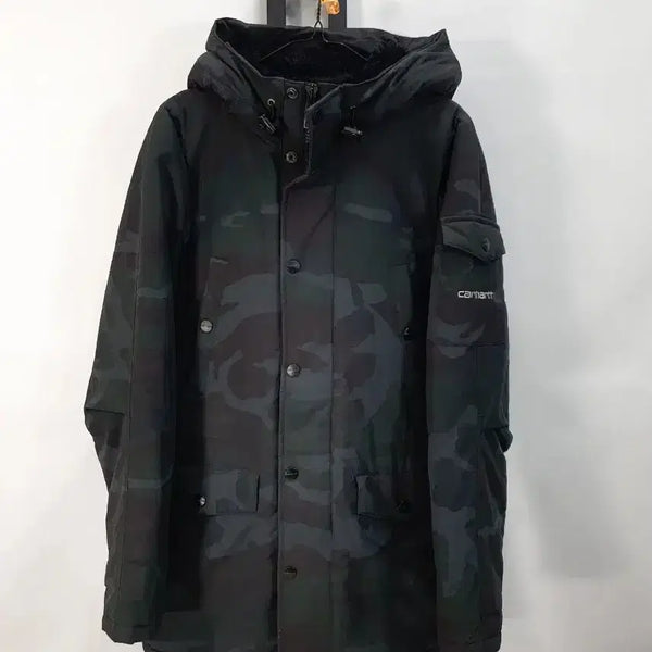 [BUNJANG] Carhartt Camo Field Jacket Parka / 칼하트 패딩 카모 야상 자켓 파카 xs