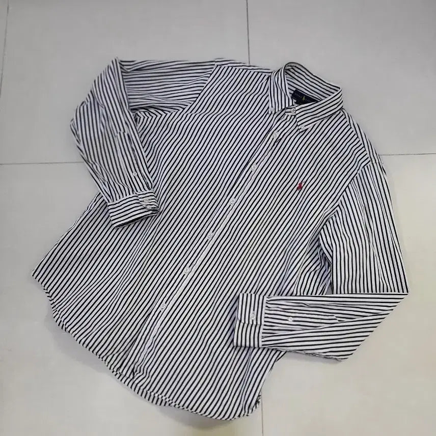[BUNJANG] Polo Ralph Lauren Striped Shirt / [L]폴로 랄프로렌 스트라이프 셔츠/남방