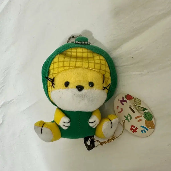 [BUNJANG] Vintage Vegetable Series Baby Fox Keyring Plush / 빈티지 야채시리즈 아기여우 키링인형