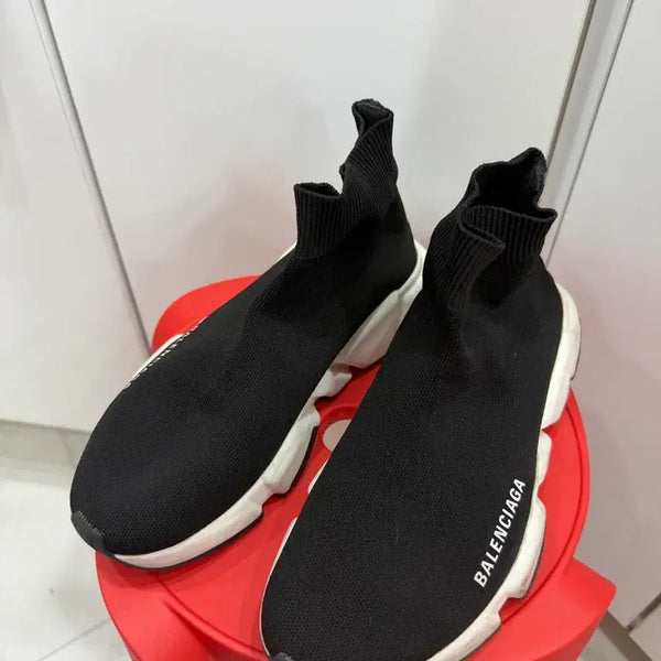 [BUNJANG] Balenciaga Speedrunner Black White EU37 / 발렌시아가 스피드러너 블랙 화이트 EU37(240~245)