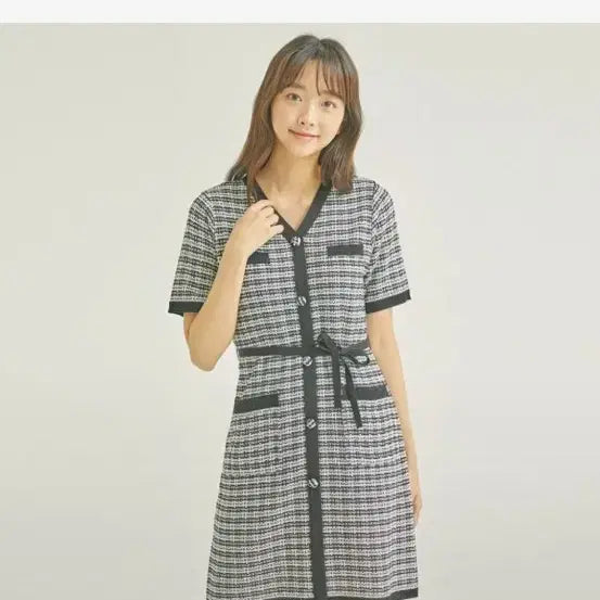 [BUNJANG] Roem Tweed Dress Summer Formal Office Wear / 깨끗) 로엠 고퀄 여름용 트위드 원피스 (하객 오피스룩)