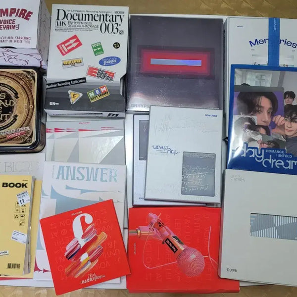 [BUNJANG] Enhypen Album, Kkureugi, Dark Moon Bundle Set / 엔하이픈 앨범,꾸꾸,다크문
