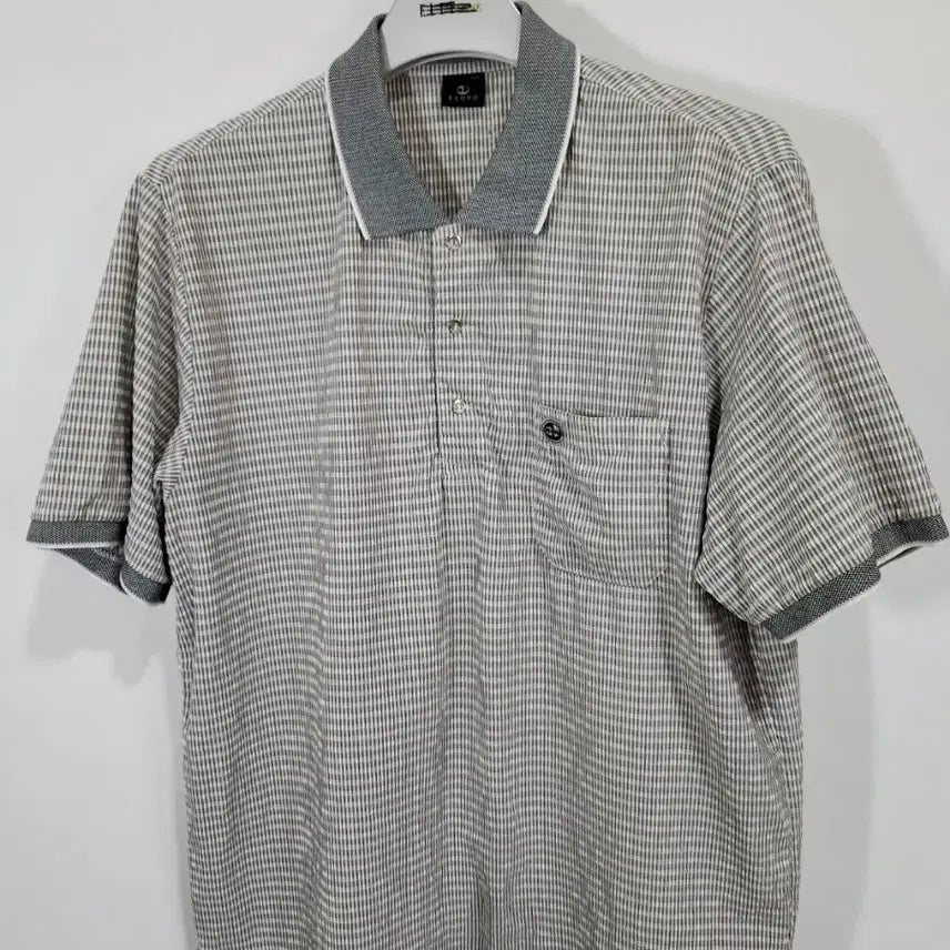 [BUNJANG] Elord Seersucker Check Shirt / 엘로드 시어서커 셔츠