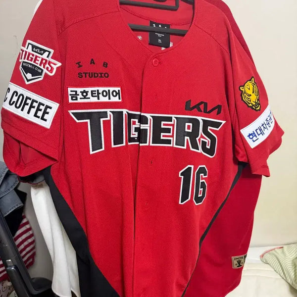 [BUNJANG] Kia Tigers Choi Won-jun Ult Uniform (Size 105) / 기아타이거즈 얼트 유니폼 105 자수마킹 최원준