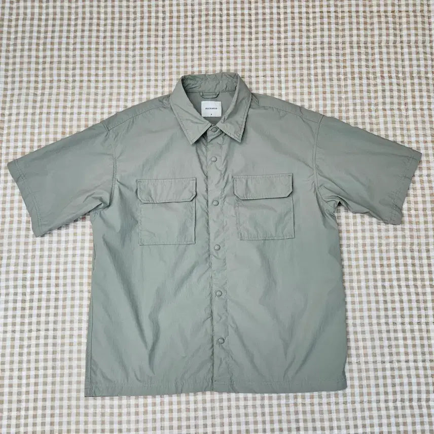 [BUNJANG] Buckaroo Oversized Fit Nylon Shirt / 버커루 오버핏 셔츠 남방 남자100