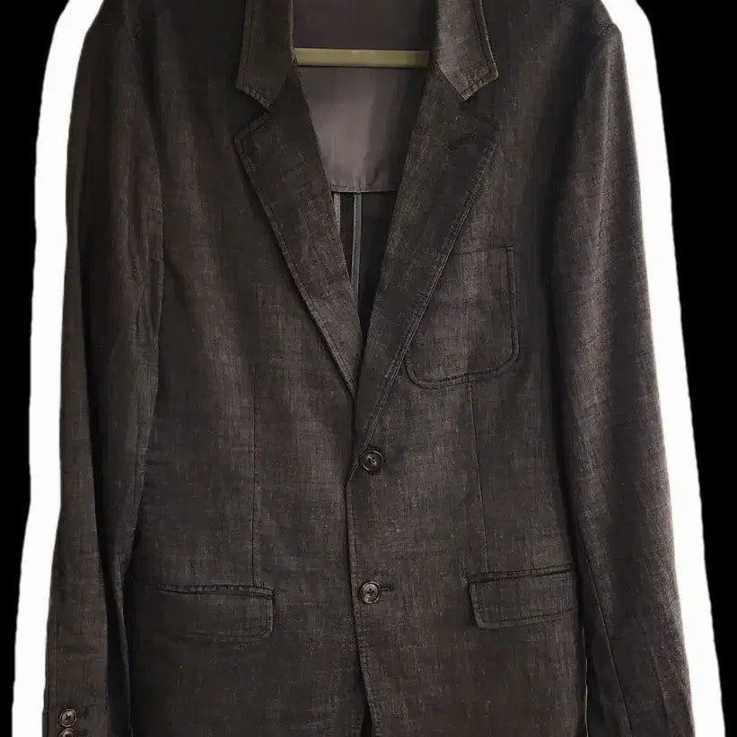 [BUNJANG] Kolon Series Linen Blend Summer Single Jacket / 코오롱 시리즈 린넨 블렌디드 여름 싱글 자켓 100