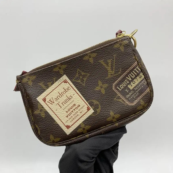 [BUNJANG] Louis Vuitton Trunk & Bag Mini Pochette Accessoires Pouch / 267002646 루이비통 트렁크 앤 백 미니 포쉐트 악세수아 파우치