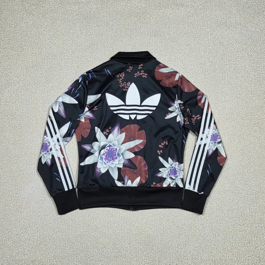 [BUNJANG] Adidas Originals Lotus Print Track Top Jersey A00521 / [아디다스] 오리지널스 로터스 프린트 트랙탑 져지 | A00521