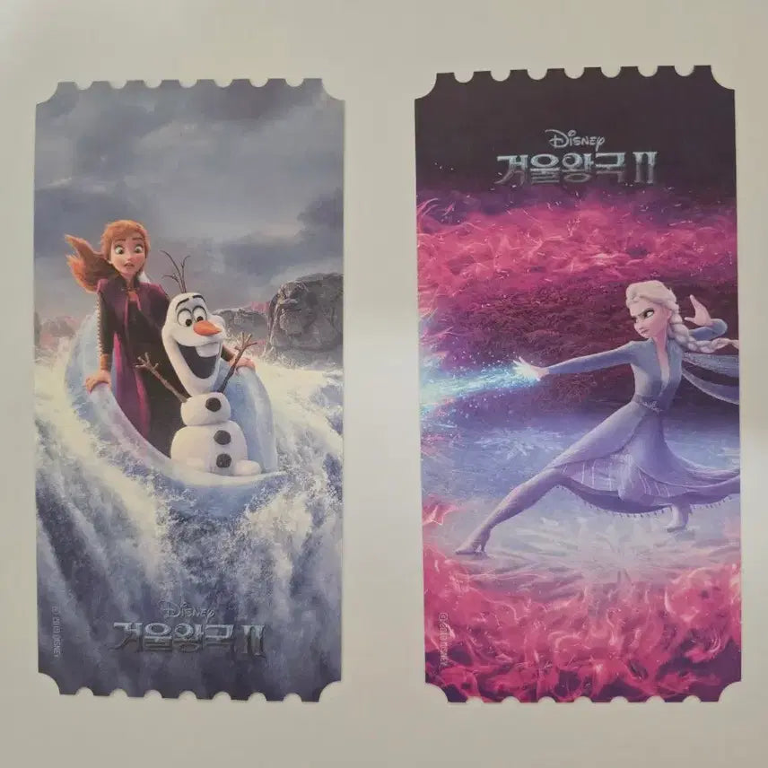 [BUNJANG] Frozen 2 Original Ticket Bundle Set / 겨울왕국2 오리지널티켓(일괄)