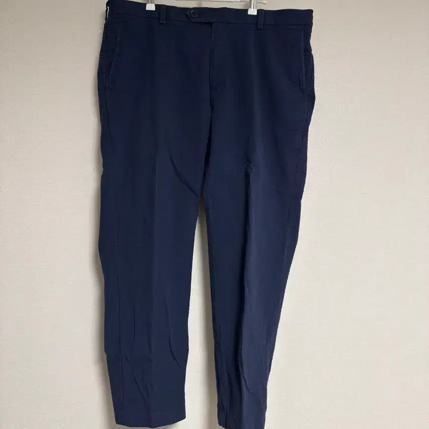 [BUNJANG] Brooks Brothers Slim Fit Seersucker Pants Navy / [38] 브룩스브라더스 슬림핏 시어서커 팬츠 (네이비)
